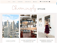 Tablet Screenshot of charminglystyled.com